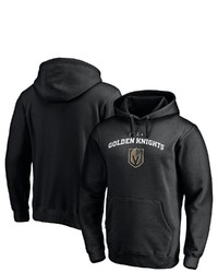 FANATICS Branded Black Vegas Golden Knights Team Lockup Pullover Hoodie At Nordstrom