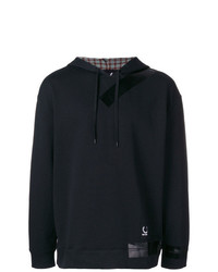 Raf Simons X Fred Perry Checked Detail Hoodie