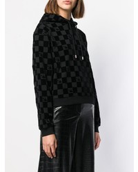 McQ Alexander McQueen Checked Pull Over Hoodie