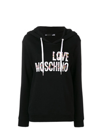 Love Moschino Cheerleader Doll Logo Hoodie