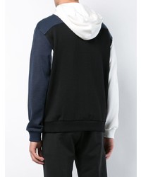 Givenchy Colour Block Zipped Hoodie