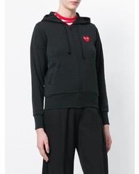 Comme Des Garcons Play Comme Des Garons Play Logo Patch Hoodie
