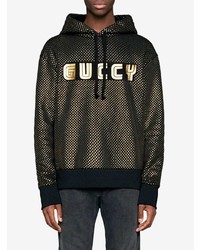 Gucci Cotton Sweatshirt With Guccy Print