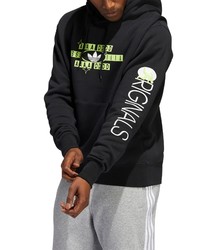 adidas Forever Sport Graphic Hoodie In Blackmulticolor At Nordstrom
