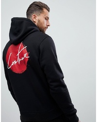 The Couture Club Hoodie In Black With Back Print