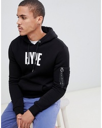 Hype Hoodie With Big Logo