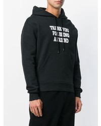 AMI Alexandre Mattiussi Hoodie With Print Thank You For Being A Friend