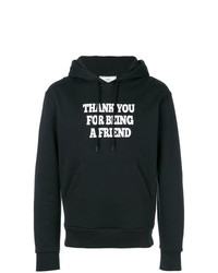 AMI Alexandre Mattiussi Hoodie With Print Thank You For Being A Friend