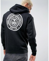 Obey Hoodie With Stamp Back Print