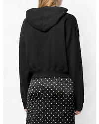 MSGM Logo Anchor Embroidered Hoodie