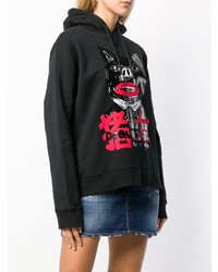 Dsquared2 Logo Graphic Print Hoodie