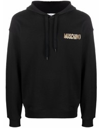 Moschino Logo Letter Pullover Hoodie