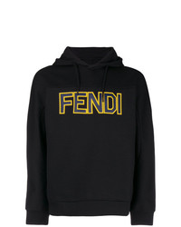 Fendi Logo Patch Hoodie