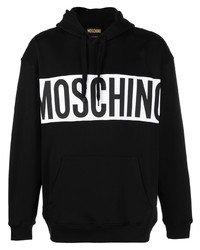 Moschino Logo Print Cotton Hoodie