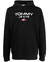 Tommy Jeans Logo Print Cotton Hoodie