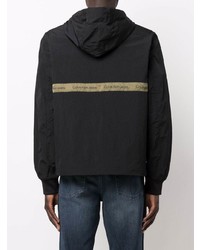 Calvin Klein Jeans Logo Zipped Hooded Jacket