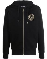VERSACE JEANS COUTURE Logo Zipped Hoodie