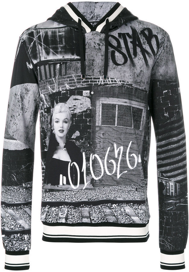 Dolce and gabbana marilyn monroe hoodie new arrivals