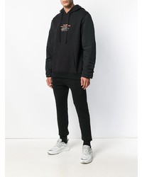 Les Benjamins Mix Fabric Hoodie