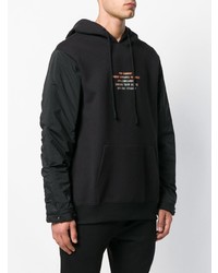 Les Benjamins Mix Fabric Hoodie