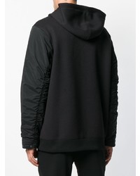 Les Benjamins Mix Fabric Hoodie