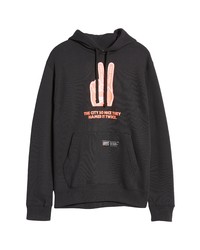Nike Nyc Twice Cotton Blend Graphic Hoodie In Black At Nordstrom