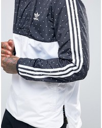 adidas Originals Pharell Hoody With Back Print In Black Br1829