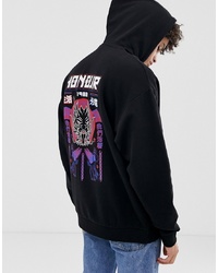 ASOS DESIGN Oversized Hoodie With Honour Back Print