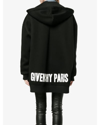 Givenchy Oversized Logo Print Hoodie