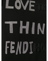 Fendi Printed Hooded Sweatshirt