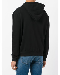 Saint Laurent Printed Hooded Sweatshirt