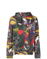 McQ Alexander McQueen Printed Hooded Sweatshirt