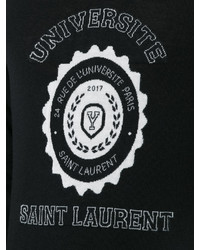 Saint Laurent Printed Hoodie