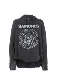 R13 Ramones Printed Hoodie