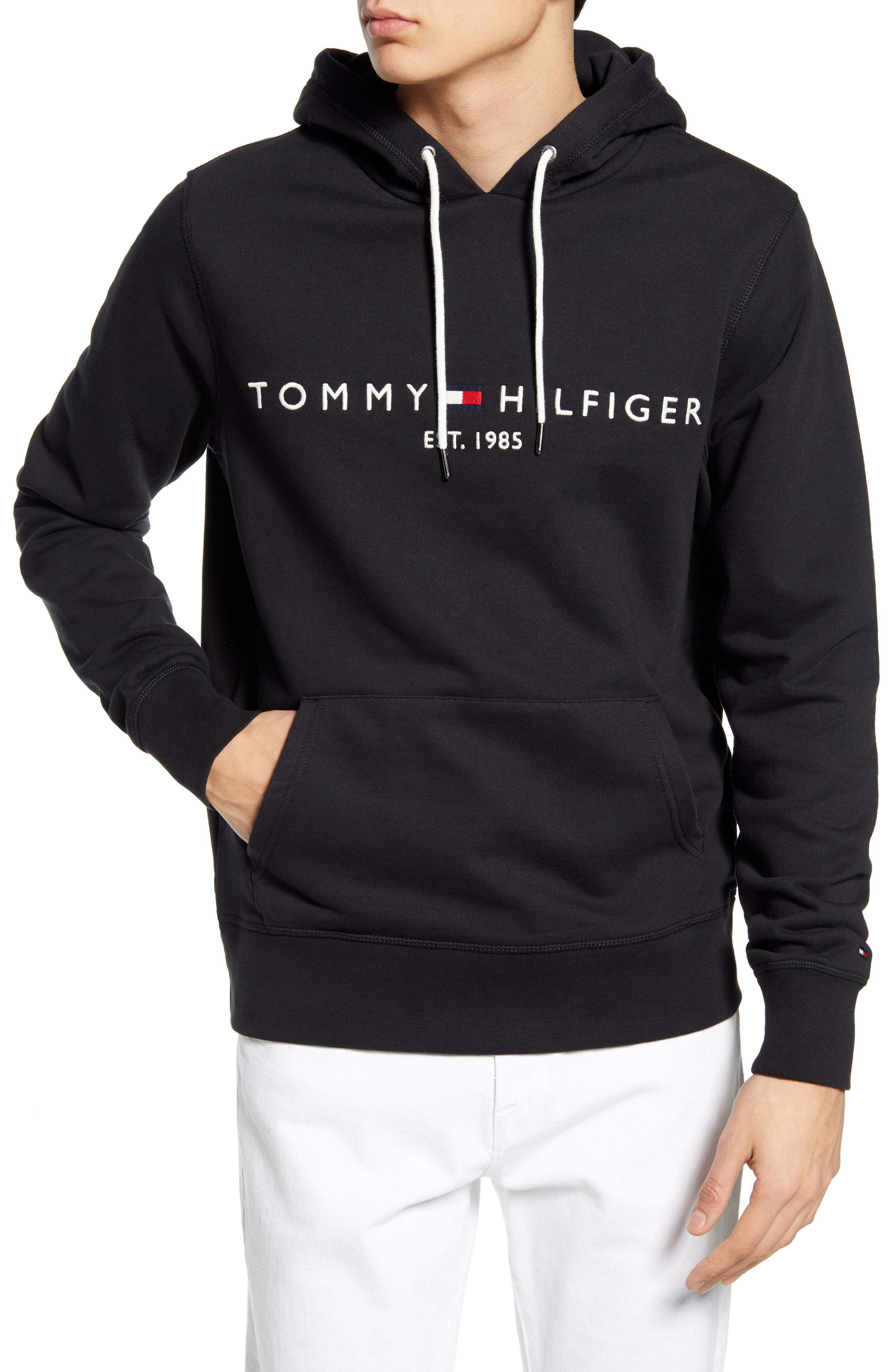 Tommy Hilfiger S Hooded Sweatshirt, $59 | Nordstrom | Lookastic