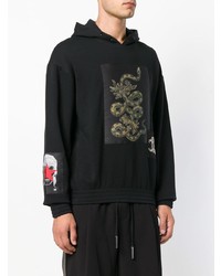 John Richmond Snake Print Hoodie