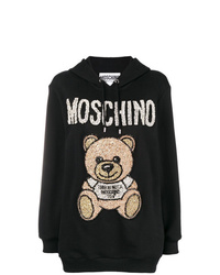 Moschino Teddy Bear Embellished Hoodie