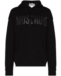 Moschino Tonal Logo Cotton Hoodie