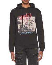ELEVENPARIS Whats Up Doc Graphic Hoodie In Black Washed At Nordstrom