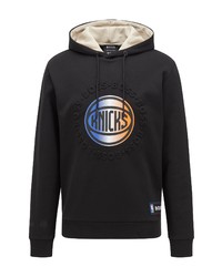 BOSS X Nba Bounce2 3 Emed Hoodie In Black Ny Knicks At Nordstrom