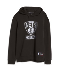BOSS X Nba Wbounce 2 Brooklyn Nets Logo Hooded Sweatshirt