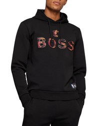 BOSS X Nba Wbounce 2 Miami Heat Logo Hoodie