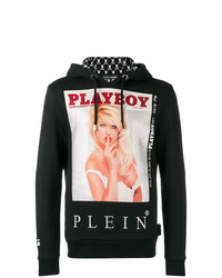 Philipp Plein X Playboy Printed Crystal Hoodie