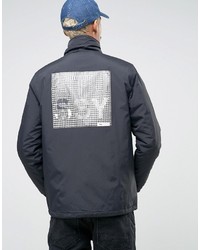 Stussy Coach Jacket With Back Print