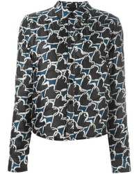 Paul Smith Ps By Heart Print Padded Jacket