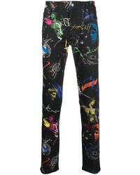 Moschino Astrological Logo Print Trousers