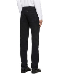 Givenchy Black 4g Jacquard Jeans