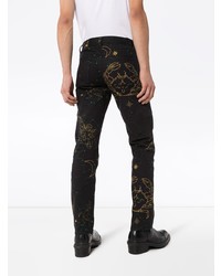 Casablanca Constellation Straight Leg Jeans