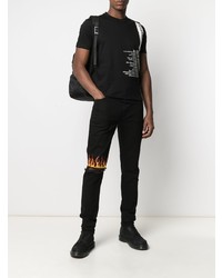 Vision Of Super Flame Mid Rise Slim Cut Jeans