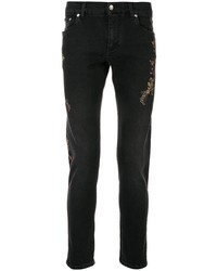 Dolce & Gabbana Fleur De Lis Jeans